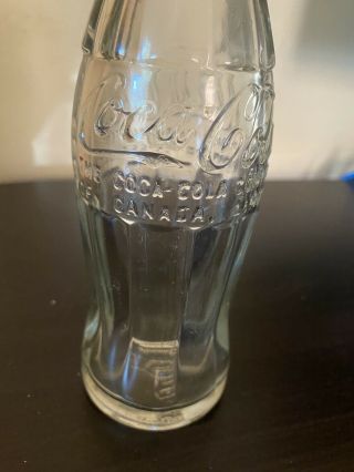 Vintage Coca - Cola Coke Bottle Canada 2