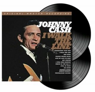 Johnny Cash - I Walk The Line 2xlp 180 Gram 45rpm Mono Audiophile Vinyl,  Mofi