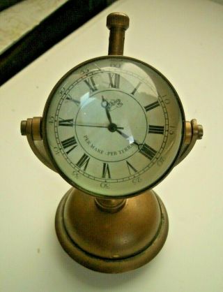 Clock & Compass.  Royal Marines - Per Mare Per Terram.  Novelty - Charity