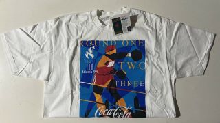 Hanes 1996 Atlanta Georgia Olympics Boxing Coca Cola Tee T Shirt Size Xl