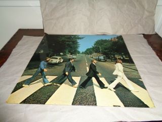 Beatles Abbey Road Misaligned Apple No Her Majesty Vinyl Uk Release