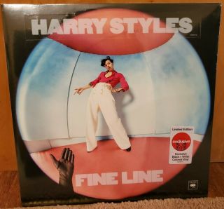 Harry Styles Fine Line Black And White Color Vinyl Record 2 - Lp Target Exclusive