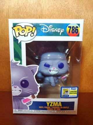 Funko Pop 2020 Sdcc Con Only Exclusive Yzma $70.  00,  $5 In Hard Stack