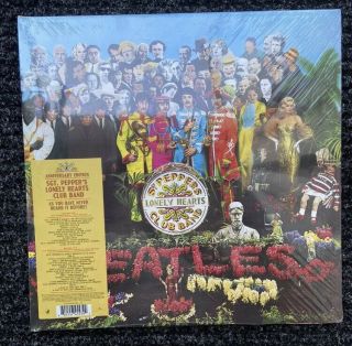The Beatles - Sgt Pepper,  50th Anniversary - 2 Lp Rare Vinyl Album
