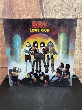 Kiss Love Gun Lp Vinyl Classic Rock 1977 Casablanca Records W/inserts