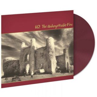 U2 - The Unforgettable Fire Limited Edition 180 - Gram Wine Red Vinyl Lp