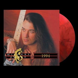 Michael Sweet (from Stryper) 1994 Solo Album Black & Red Swirl Rarevinyl Lp