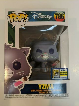 Funko Pop Sdcc2020 Disney Yzma Emperors Groove Official Sticker,  Protector