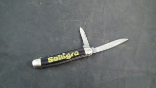 Advertising Pocket Knife Sohigro Seed Company Imperial 2 Blade