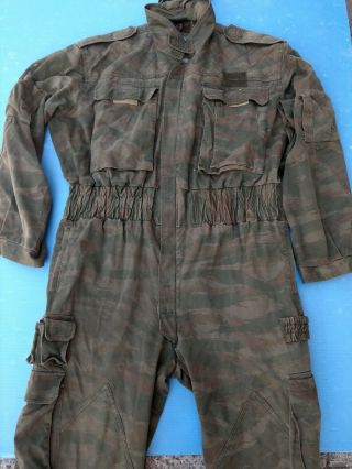 Serbia Yugo Military Arkan Sdg Tigers Camouflage Coveralls Jumpsuit