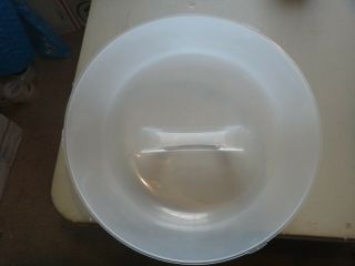 FROSTED PLASTIC CAKE SAVER PIE DESTERT LID REPLACEMENT 11 1/2 