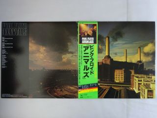 Pink Floyd Animals Cbs/sony 25ap 340 Japan Sticker Vinyl Lp Obi