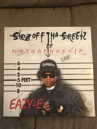 Eazy - E - Str8 Off Tha Streetz Of Muthaphukin Compton Album - Vinyl 1995 Ruthless