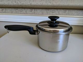 Permanent Multicore 5 Ply Stainless Steel 8” Pot W/ Lid