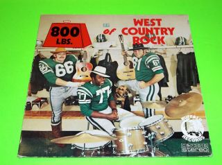 Saskatchewan Roughriders 1971 800 Lbs Of West Country Rock Album Lp