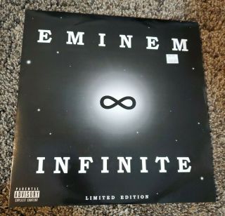 Eminem - Infinite Translucent Pink Colored Vinyl Lp Record Limited Edition