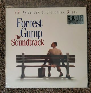 Forrest Gump Soundtrack 3x Lp 180g Red Blue & White Vinyl Record Ost Src Hifi
