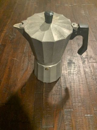 Vintage Delonghi Aluminum Expresso Coffee Pot