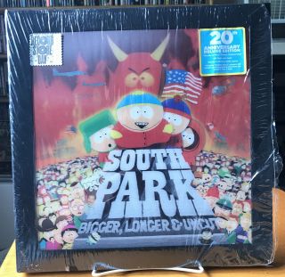 South Park: Bigger,  Longer & Uncut 2xlp Red/orange Vinyl Record Store Day