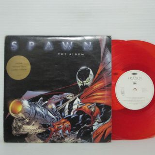 Spawn - The Album Lp 3 X 10 " Red Vinyl 1997 Eu Orig Metallica Manson Slayer Korn