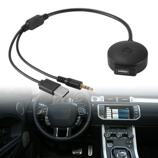 Car Blueteeth Audio 3.  5mm AUX USB Music Adaptor Cable For BMW Auto Mini Cooper 2