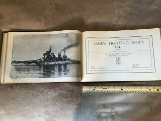 1941 Janes Fighting Ships Book Ww 2