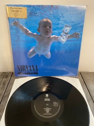 Nirvana Nevermind Lp Uk 180g Simply Vinyl Limited Edition 1997 Audiophile Nm,