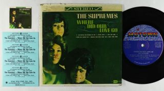 Jukebox Hard Cover Ep - Supremes - Where Did Our Love Go - Motown - S 621