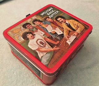 Vintage 1977 " Welcome Back Kotter " Metal Lunchbox - No Thermos