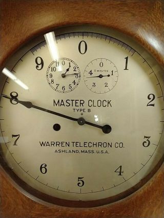 Warren Telechron - Master Clock Type B - (Movement) 2