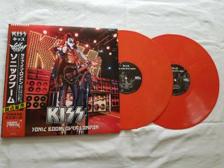 Kiss - Sonic Boom Over London (2 X Red Vinyl,  Poster) - Top