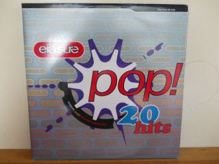 Vinyl Double Album Erasure,  Pop The First 20 Hits,  On Mute L2.