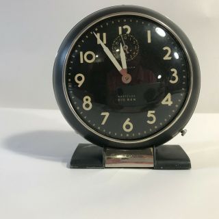Vintage Westclox Big Ben Windup Alarm Clock 5 Loud 1940 