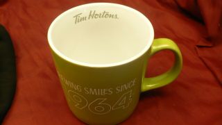 Tim Hortons Coffee Ceramic Mug Cup 2017 Brewing Smiles Since 1964