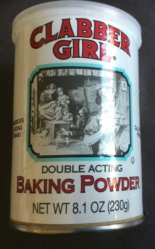 Clabber Girl Baking Powder 8.  1 Oz Can (yeast Substitute)