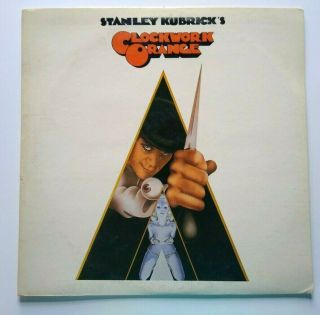 Stanley Kubricks A Clockwork Orange Movie Soundtrack Vinyl Lp Record 1972 1st Ed