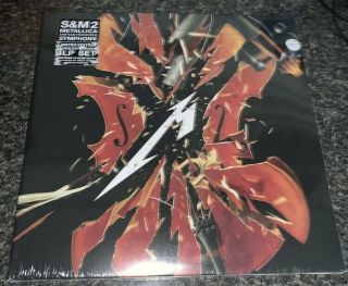 Metallica - S&m 2 Live San Francisco Symphony Sm2 Lp Vinyl Record Album