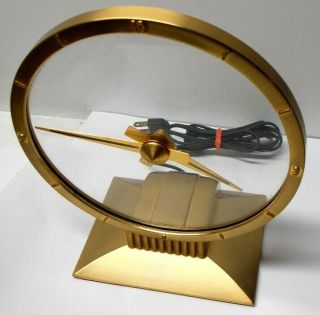 Vintage 1950`s Jefferson Golden Hour Mystery Clock -