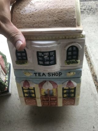 Vintage Sherwood Tea Shop Tea Ceramic Tea Container