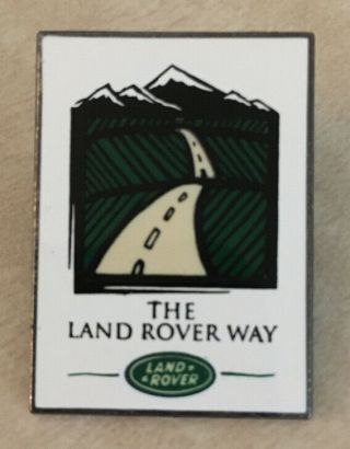 The Land Rover Way Lapel Hat Pin Defender,  Discovery,  Range Rover.