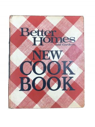 Vintage Better Homes & Gardens Cookbook 1970 3rd Printing - 5 Ring Binder