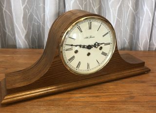 Seth Thomas Mantle Clock Franz Hermle 340 - 020a Made In Germany