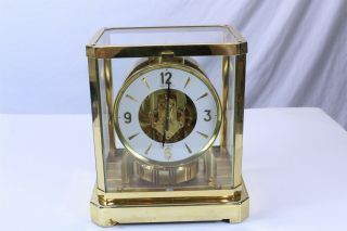 Jaeger Lecoultre Atmos Clock 528 - 8 Swiss Made 15 Jewel