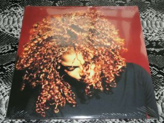 Janet Jackson The Velvet Rope Deep Red Limited Edition Vinyl Lp Factory