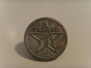 Vintage Texaco Gas Station Attendant Uniform Button Superior Quality