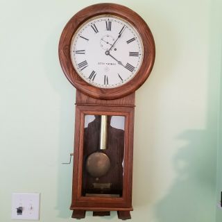 Seth Thomas No.  2 Wall Regulator Clock 1976 3647 Of 4000