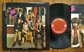Moby Grape Self Titled Debut Orig Columbia Lp 1967 W/finger & Poster Ex