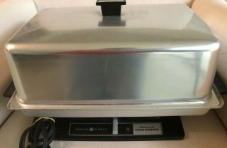 Vintage Mid Century General Electric Automatic Food Cooker Steamer,