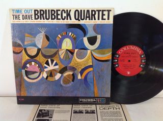 The Dave Brubeck Quartet - Time Out - Columbia 1959 6 - Eye Labels Jazz