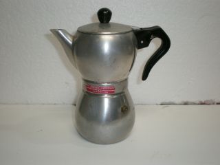 Vintage " La Signora " Caffettiera Espresso Stove Top Coffee Maker 1 Cup